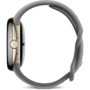 Google Pixel Watch 3 LTE Smartwatch, 41 mm, Champagne Gold / Hazel