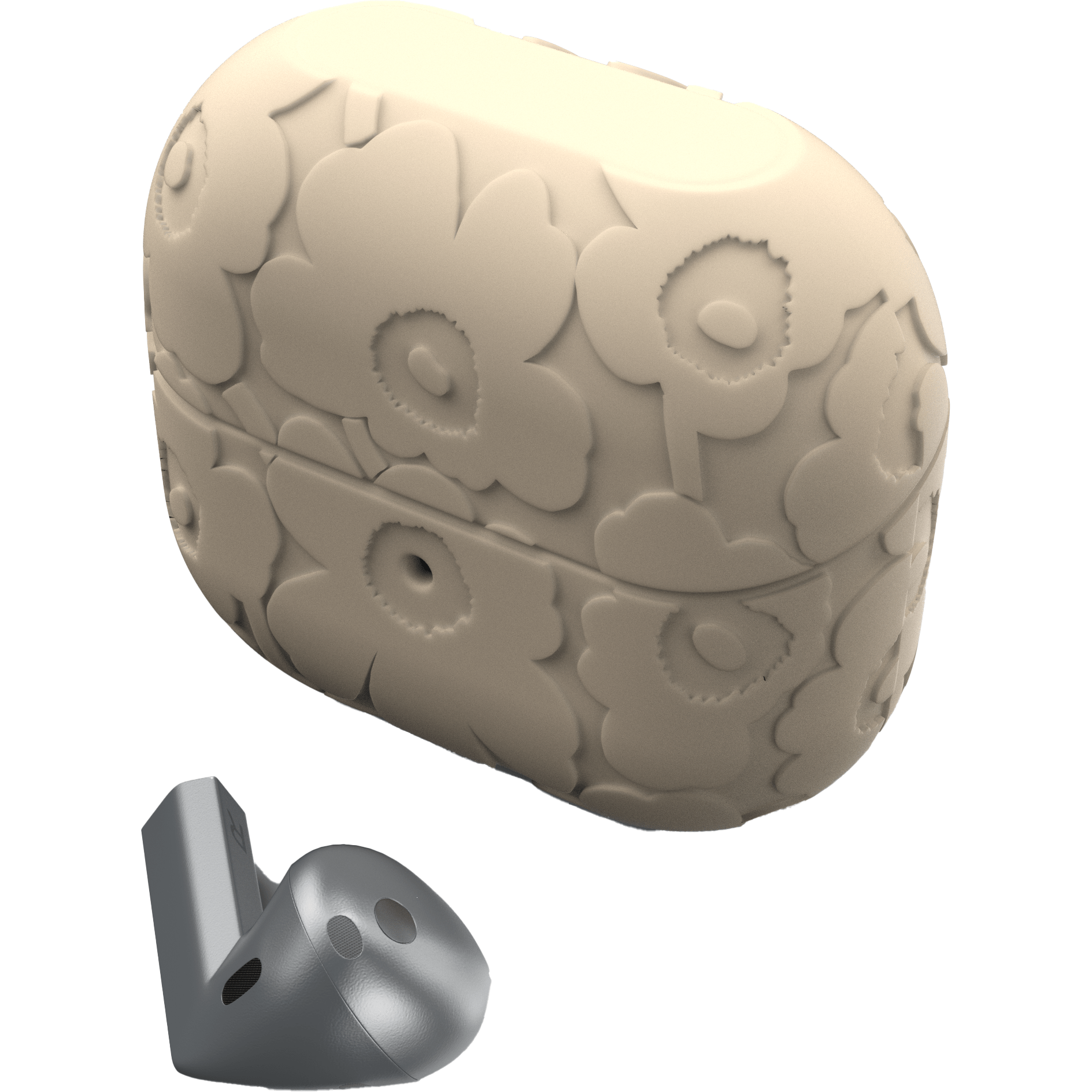 Samsung X Marimekko Silicone Buds3 Cover Beige