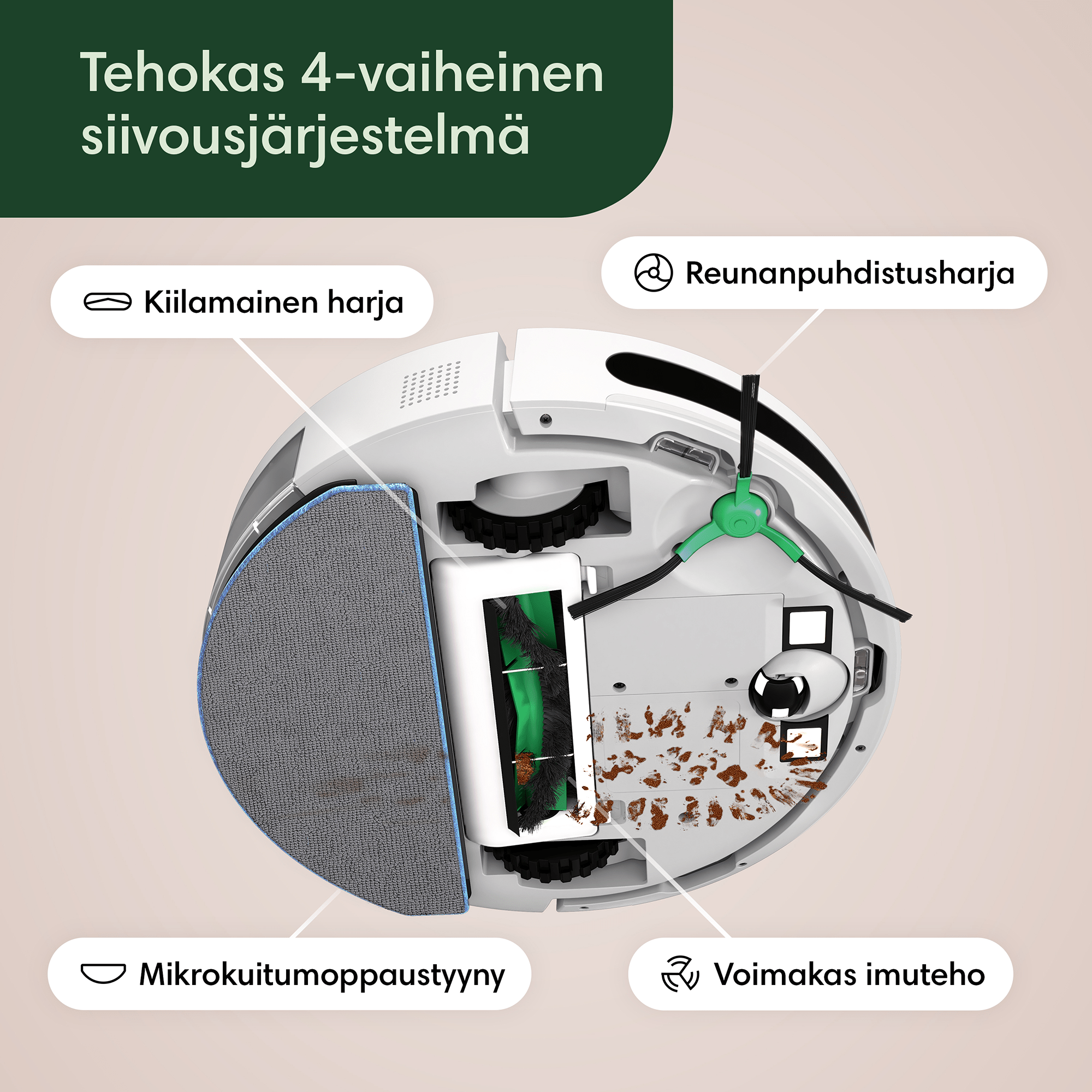 iRobot Roomba Combo Essential Robot Vacuum