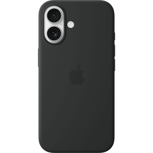 Apple iPhone 16 Silicone Case with MagSafe, Black
