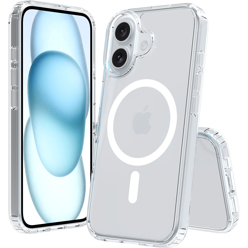 SCREENOR BUMPER IPHONE 16 MAGSAFE LÄPINÄKYVÄ