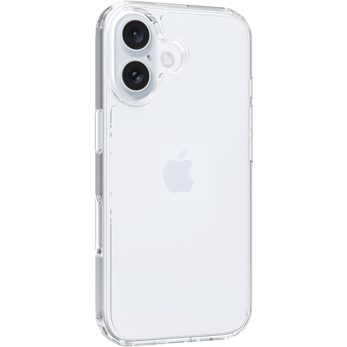 Screenor Bumper Case for iPhone 16, Transparent