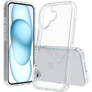 Screenor Bumper Case for iPhone 16, Transparent