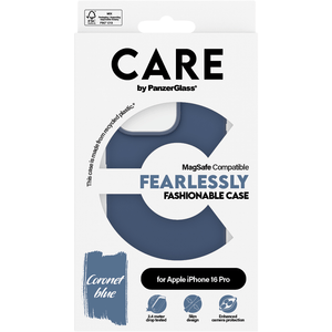 PanzerGlass MagSafe Case for iPhone 16 Pro, Blue