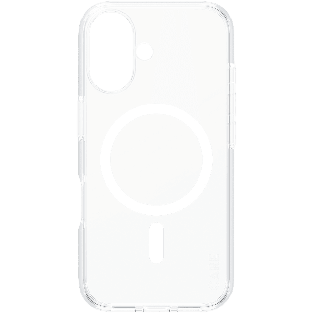 Care by PanzerGlass Urban Combat MagSafe -Case for iPhone 16, White Magnet