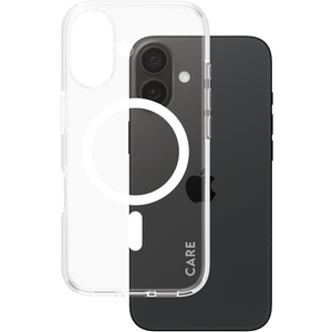 Care by PanzerGlass Urban Combat MagSafe -Case for iPhone 16, White Magnet