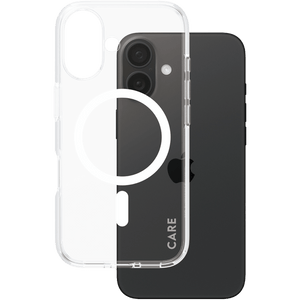 Care by PanzerGlass Urban Combat MagSafe -Case for iPhone 16, White Magnet