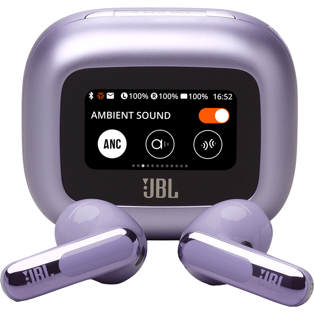 JBL Live Flex 3 Wireless Noise-Cancelling Earbuds, Purple