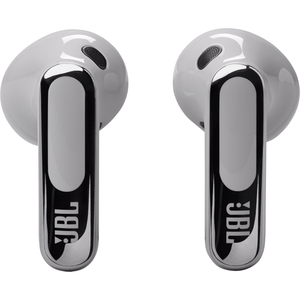 JBL Live Flex 3 Wireless Noise-Cancelling Earbuds, Silver