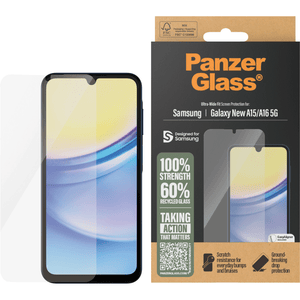 PanzerGlass Ultra-Wide Screen Protector for Samsung Galaxy A16
