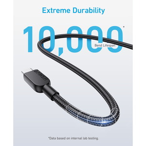 Anker 310 USB-C to USB-C Cable 0.9M Black 240W, Braided