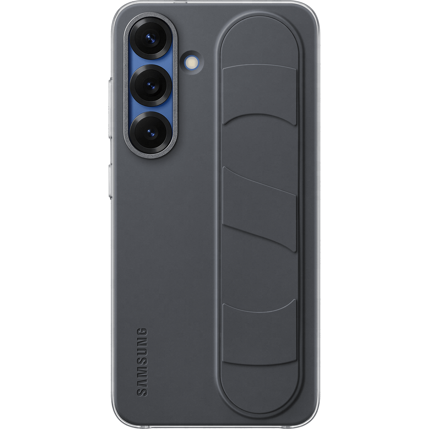 Samsung S25 Standing Grip Case Black/Blue