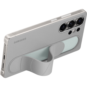Samsung S25 Ultra Standing Grip Case Gray/Mint