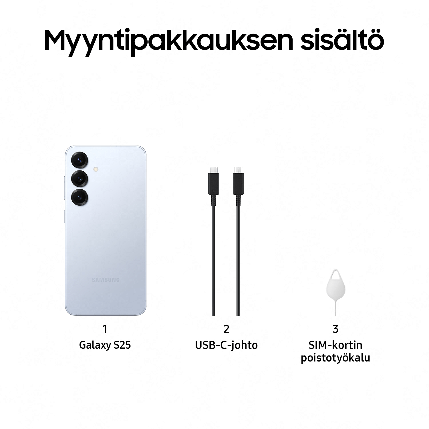 Samsung Galaxy S25 5G, 256 Gt, Icy Blue – Renow