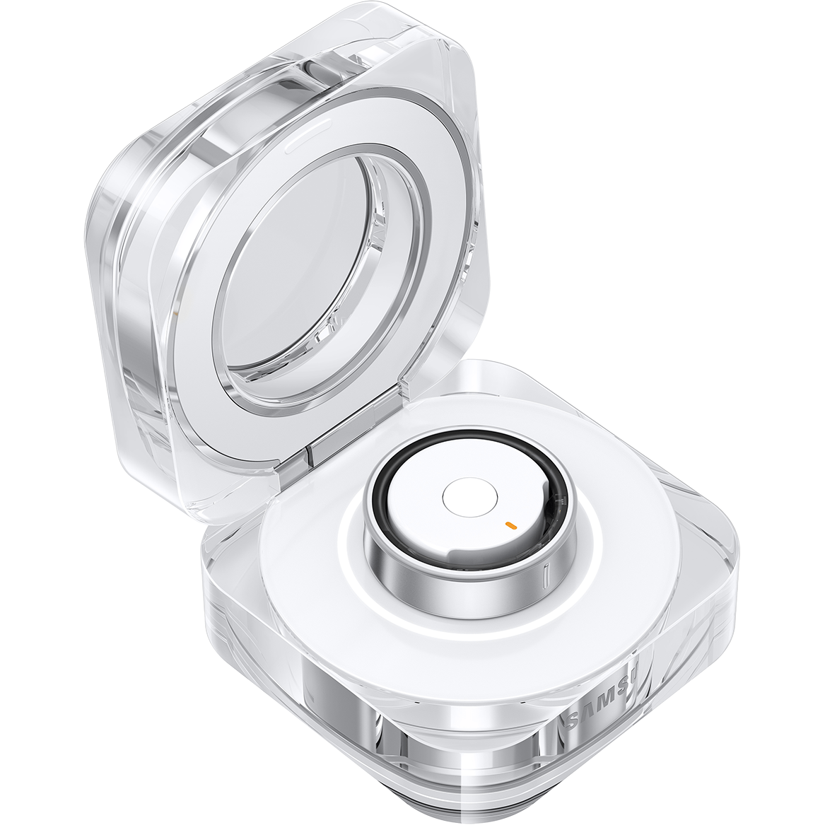 Samsung Galaxy Ring Smart Ring, Titanium Silver, Size 7