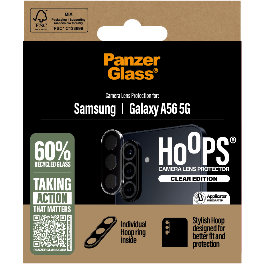 PANZERGLASS HOOPS CAMERA LENS PROT SAMSUNG A56