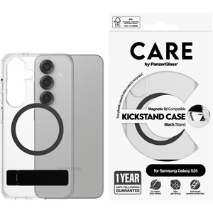 Care by PanzerGlass Kickstand Qi Case for Samsung Galaxy S25