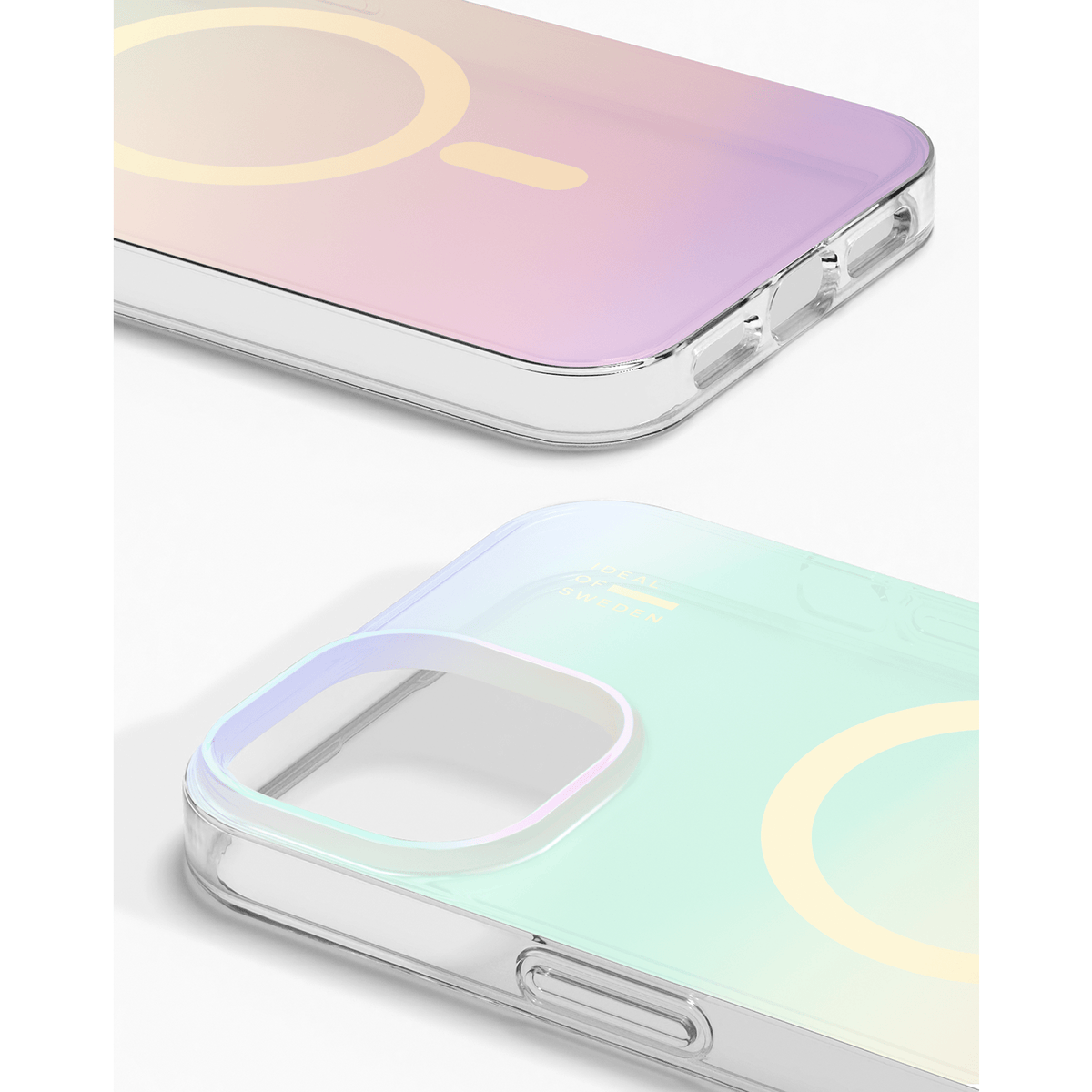 iDeal of Sweden Clear Case MagSafe for Apple iPhone 13/14/15/16e/17e, Shimmer