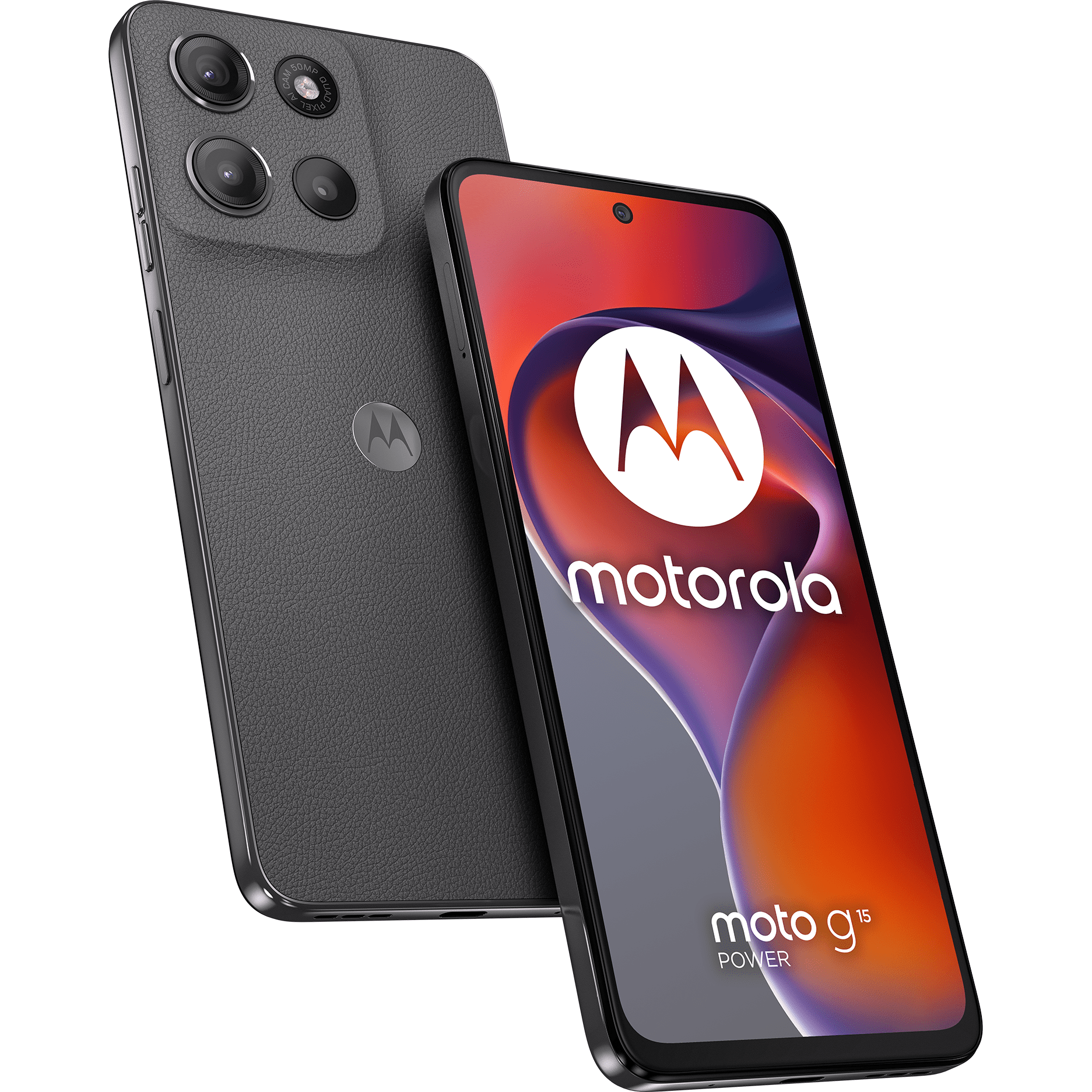 Motorola G15 Phone, 128/4 GB, Gravity Grey