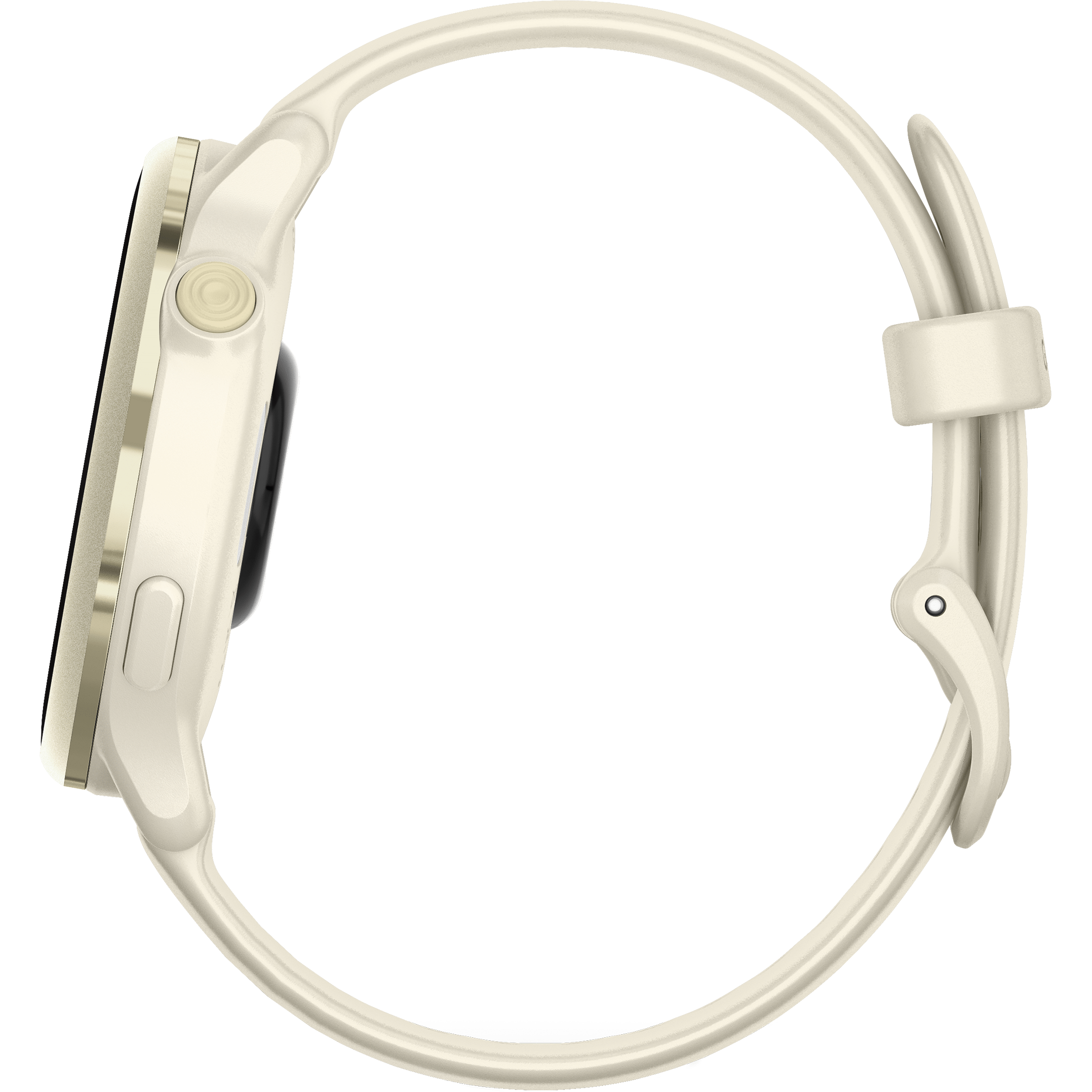 Garmin Vivoactive 6 GPS Smartwatch, Bone/Lunar Gold