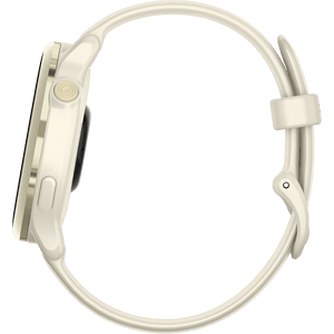 Garmin Vivoactive 6 GPS Smartwatch, Bone/Lunar Gold