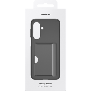 Samsung A26 Card Slot Case Black