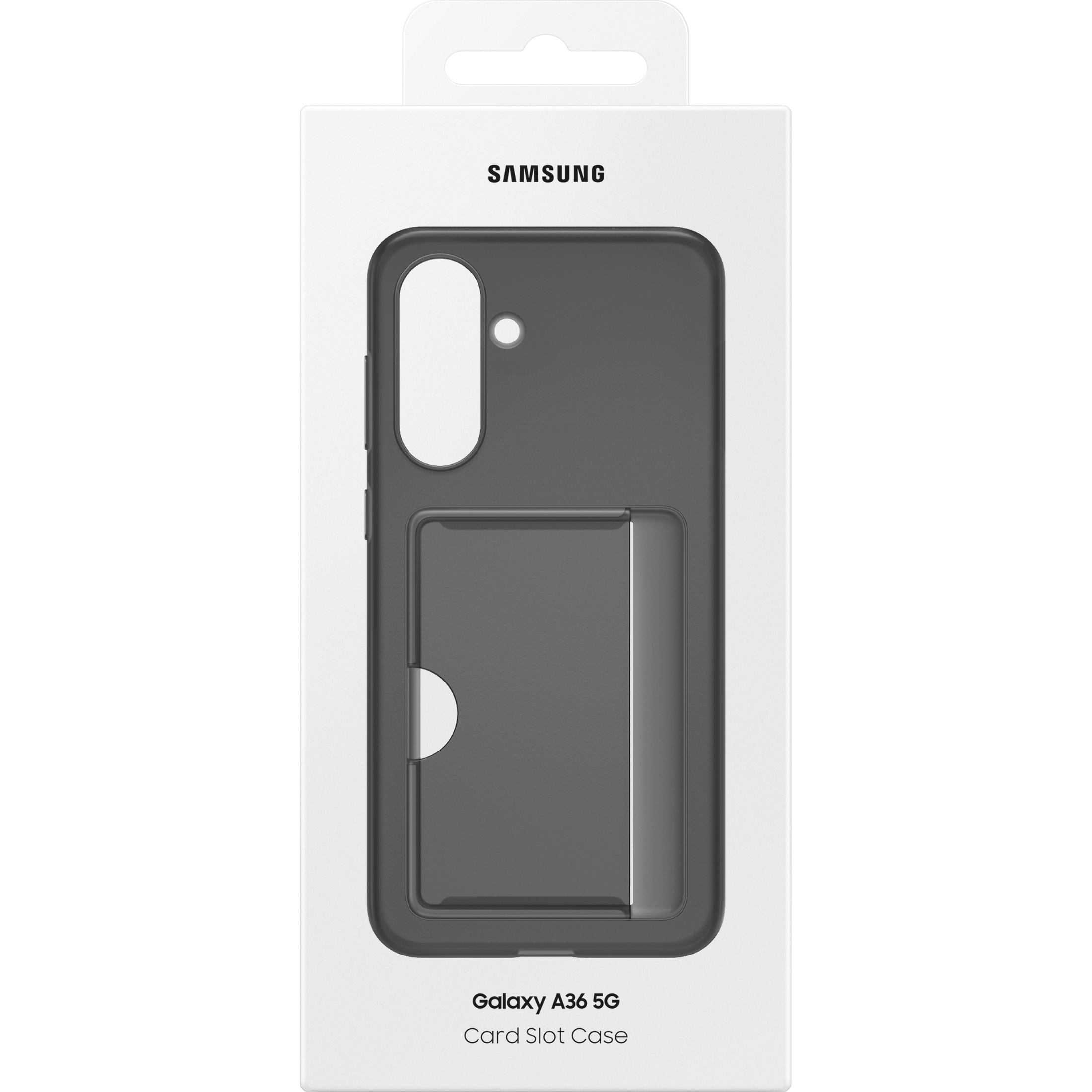 Samsung Galaxy A36 Card Slot Case Black