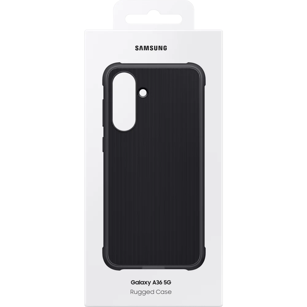Samsung Rugged Case for Galaxy A36 , Black