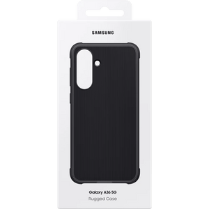 Samsung Rugged Case for Galaxy A36 , Black