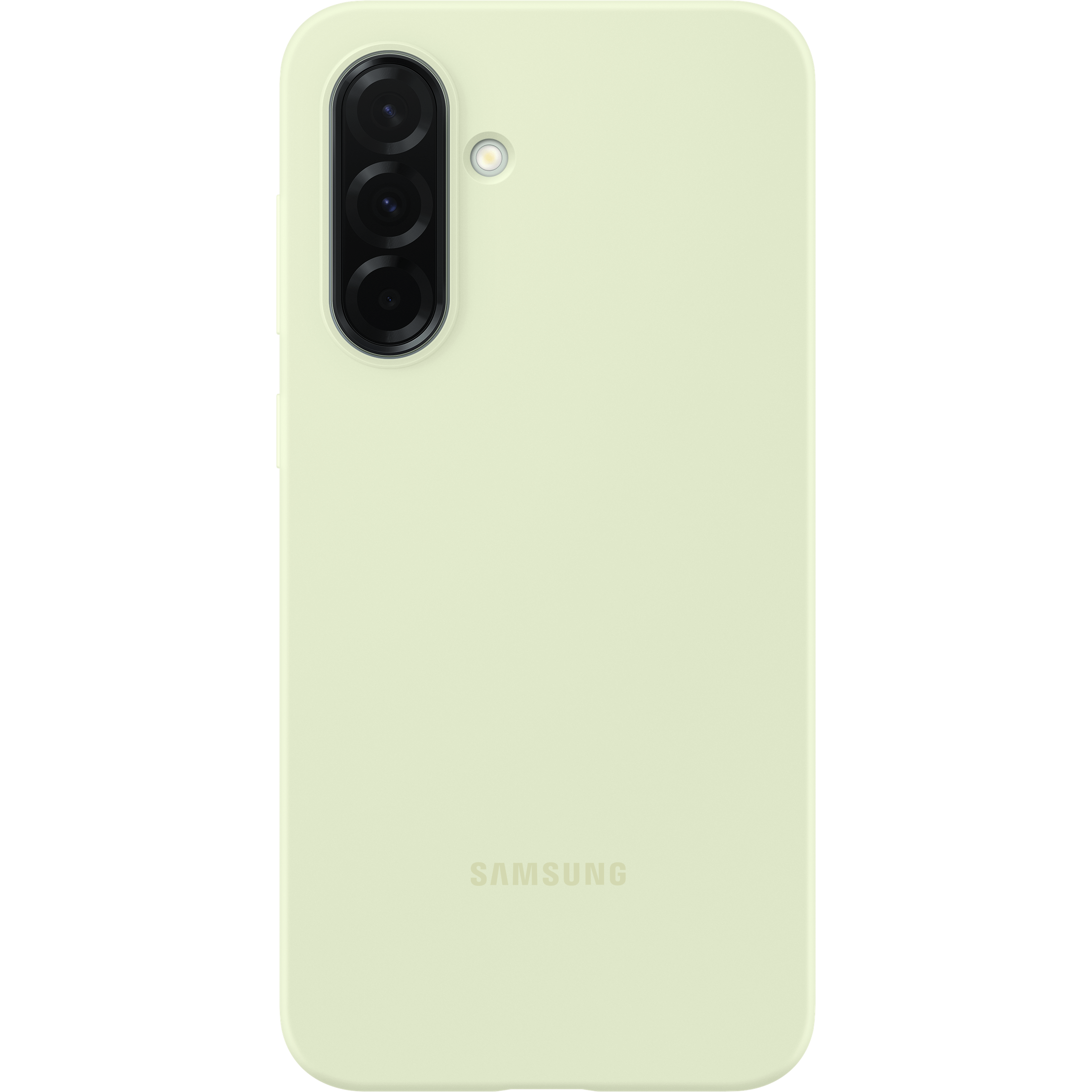 Samsung Galaxy A36 Silicone Case, Light Green