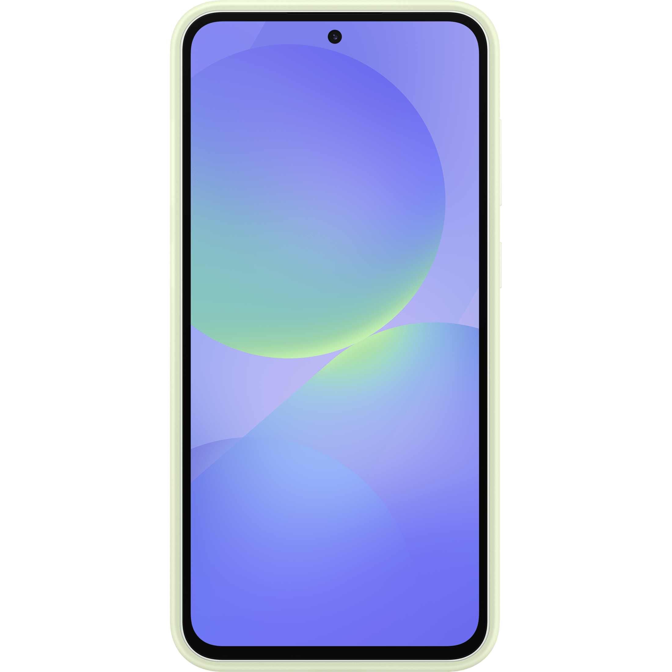Samsung Galaxy A36 Silicone Case, Light Green