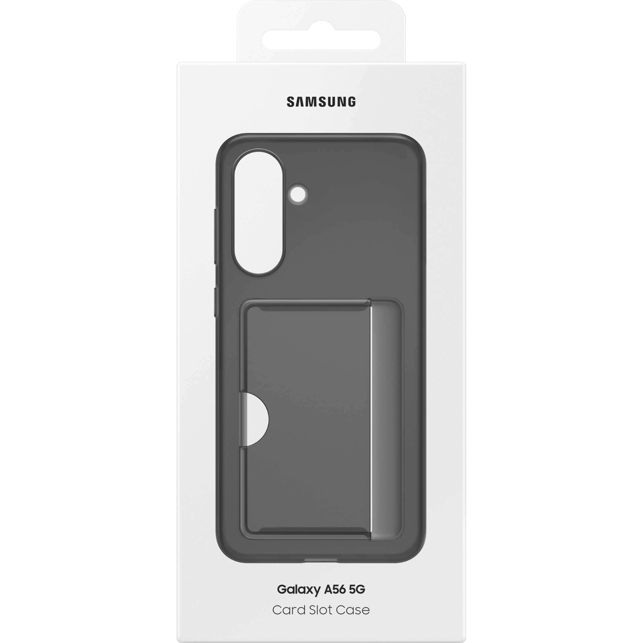 Samsung A56 Card Slot Case, Black