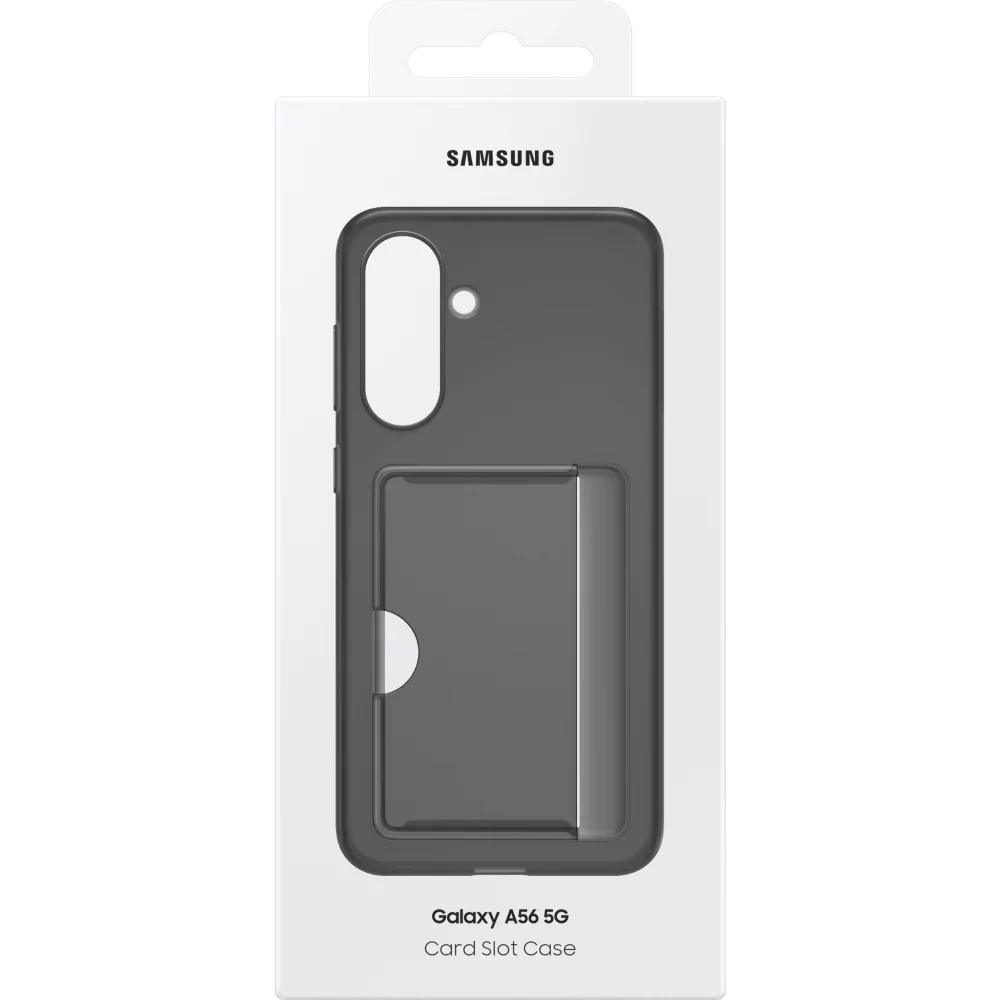 Samsung A56 Card Slot Case, Black