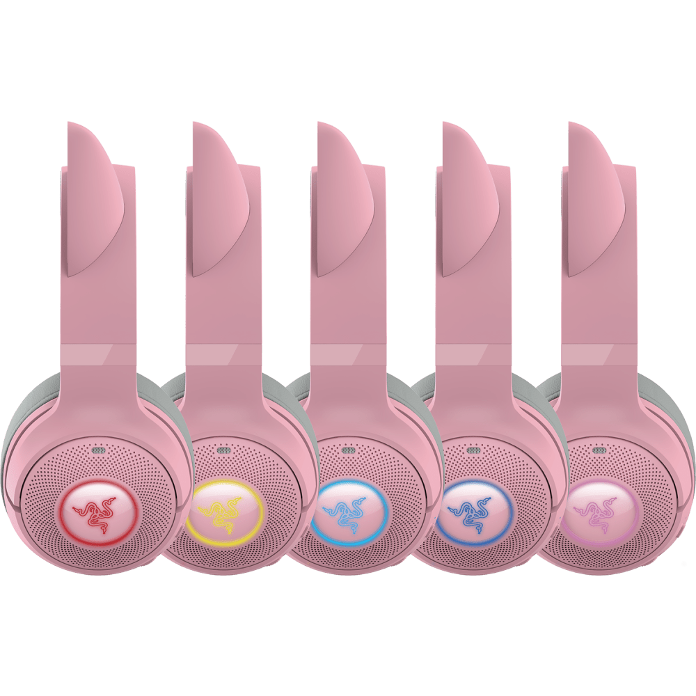 Razer Kraken Kitty V2 BT Quartz Wireless Gaming Headset