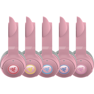 Razer Kraken Kitty V2 BT Quartz Wireless Gaming Headset