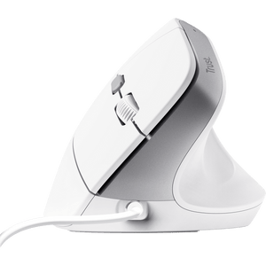 Trust Bayo II Ergonomic Mouse, White