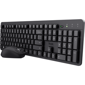 Trust Ody II Wireless Keyboard + Mouse, Black