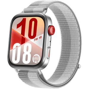 Huawei FIT 4 Smart Watch, Silver Woven