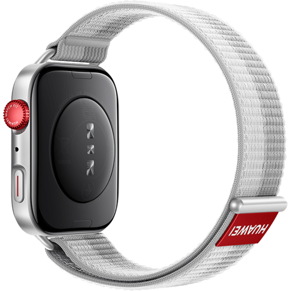 Huawei FIT 4 Smart Watch, Silver Woven
