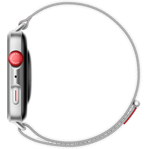 Huawei FIT 4 Smart Watch, Silver Woven