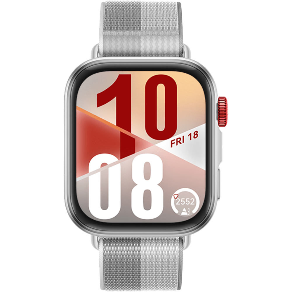 Huawei FIT 4 Smart Watch, Silver Woven