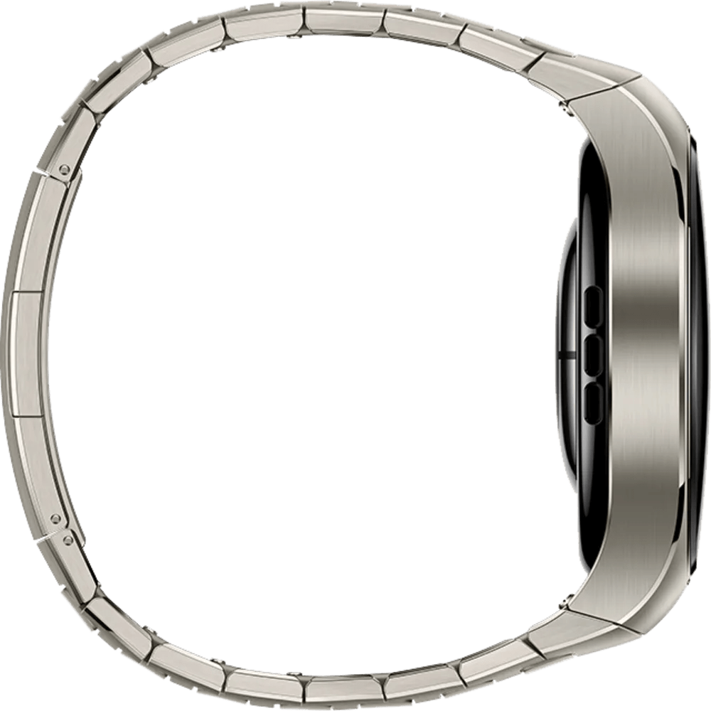 Huawei Watch 5 eSIM Smartwatch, Premium Titanium, 46 mm, Titanium