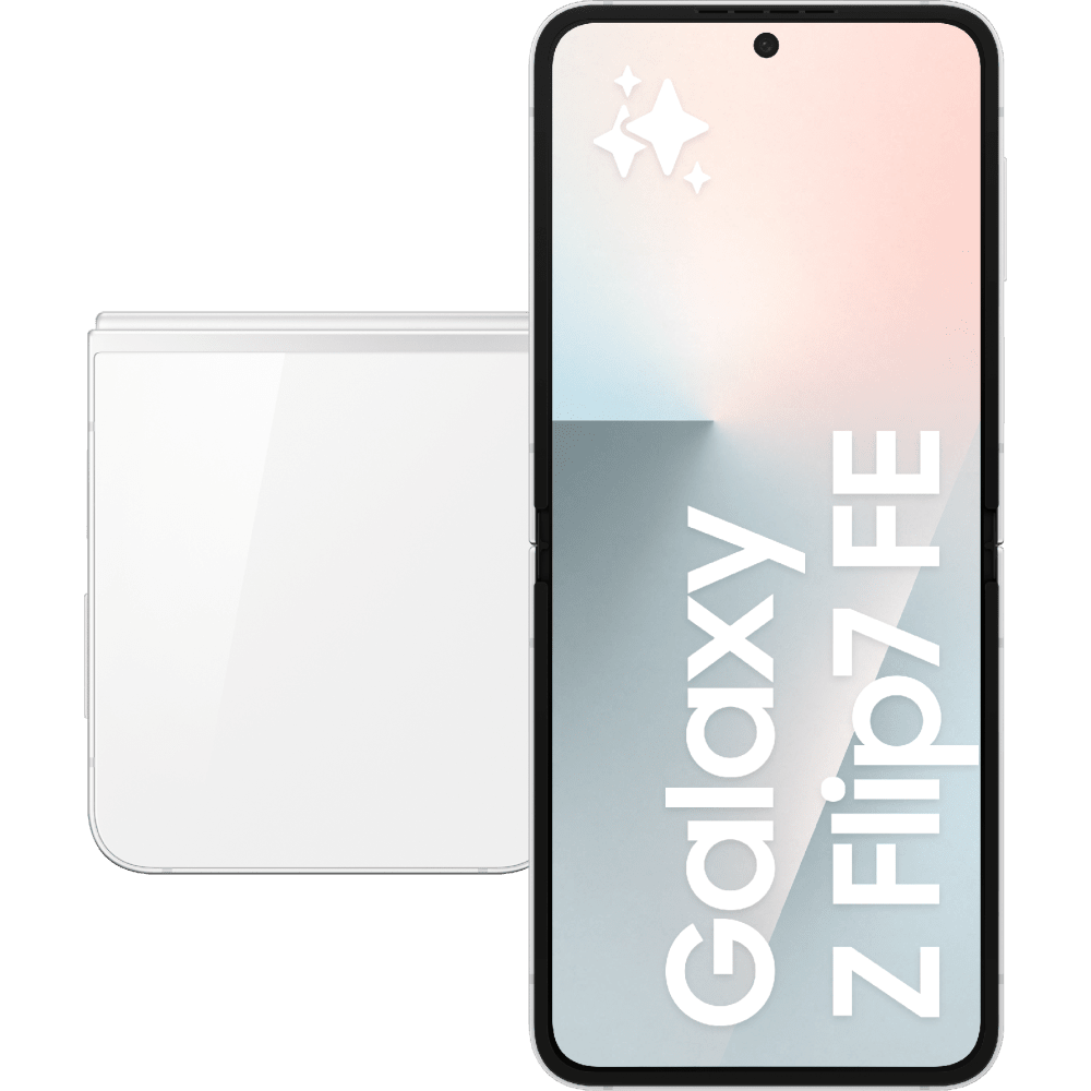 Samsung Galaxy Z Flip7 FE 5G, 128 GB, White