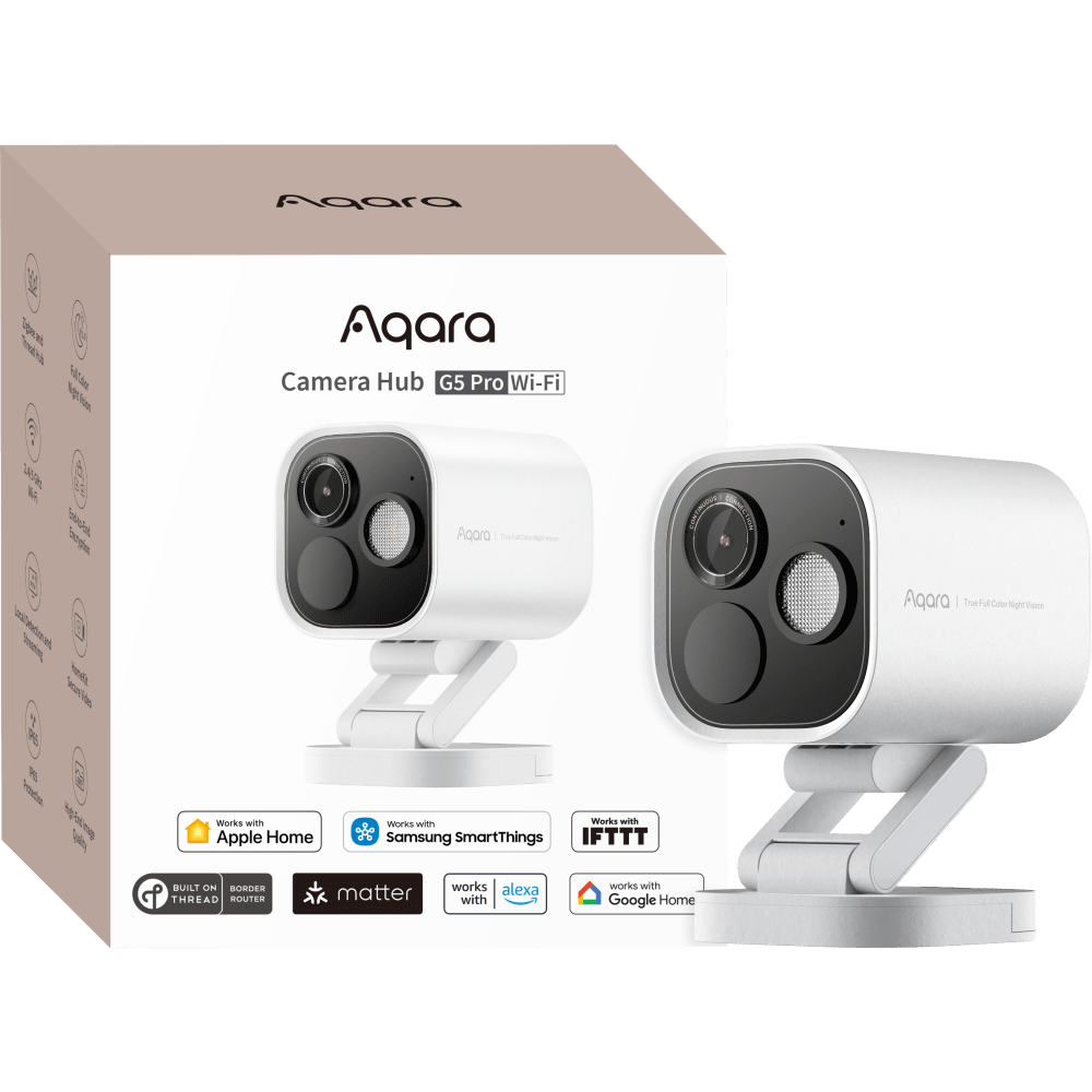 Aqara Camera Hub G5 Pro, Wi-Fi - White