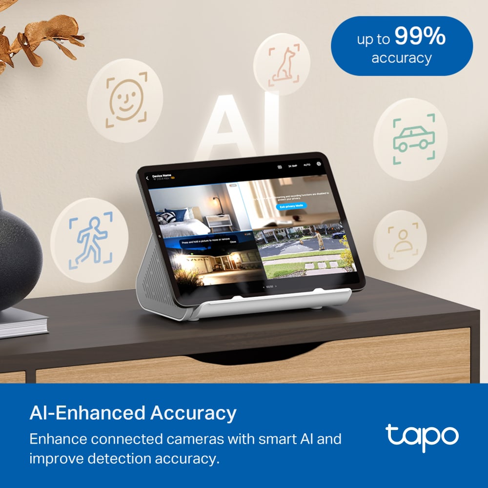 Tapo H500 smart homebase, White