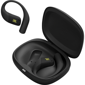 JBL Endurance Zone True Wireless Open-Ear Sport Headphones, Black/Lime