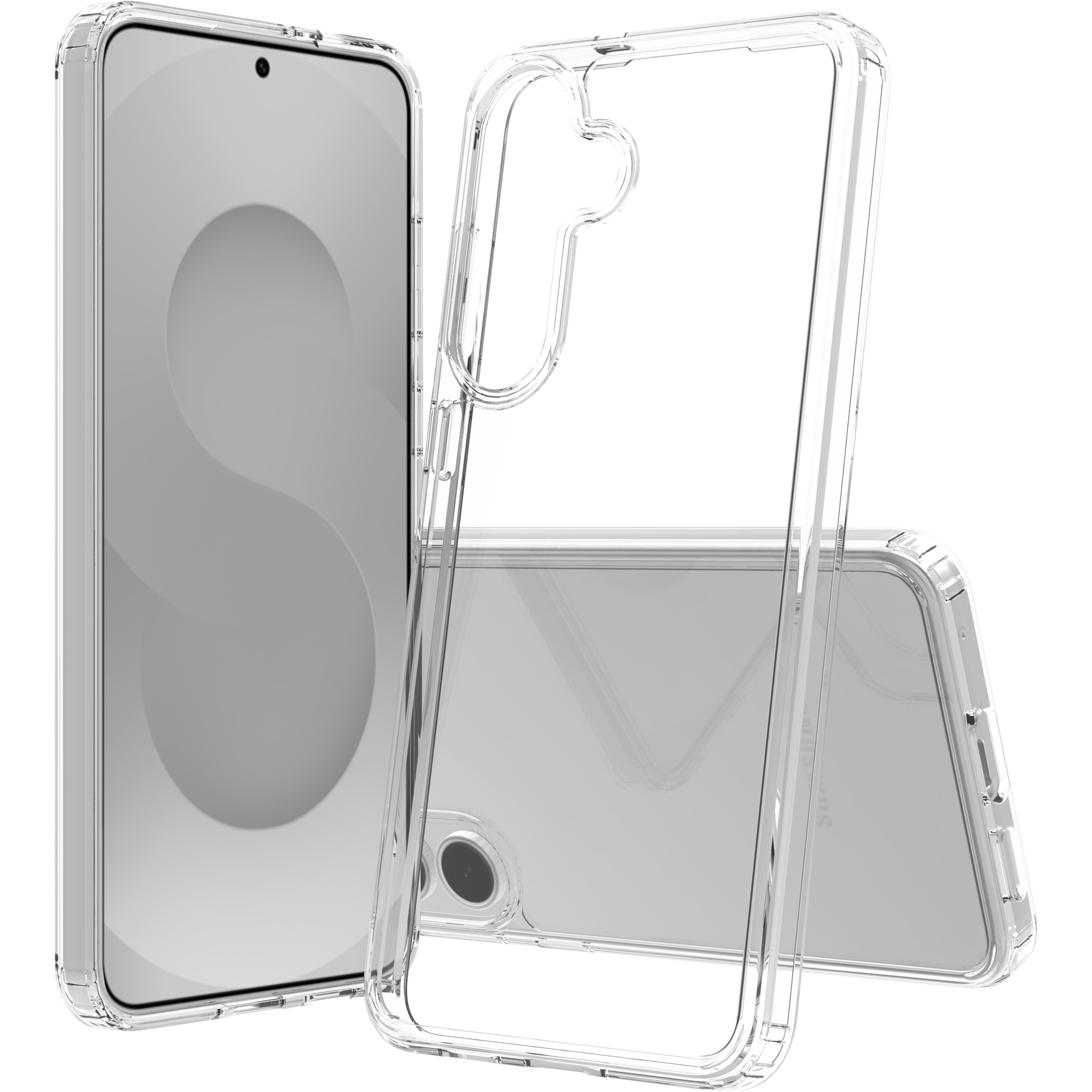 Screenor Bumper Galaxy S25 FE Clear Protective Case