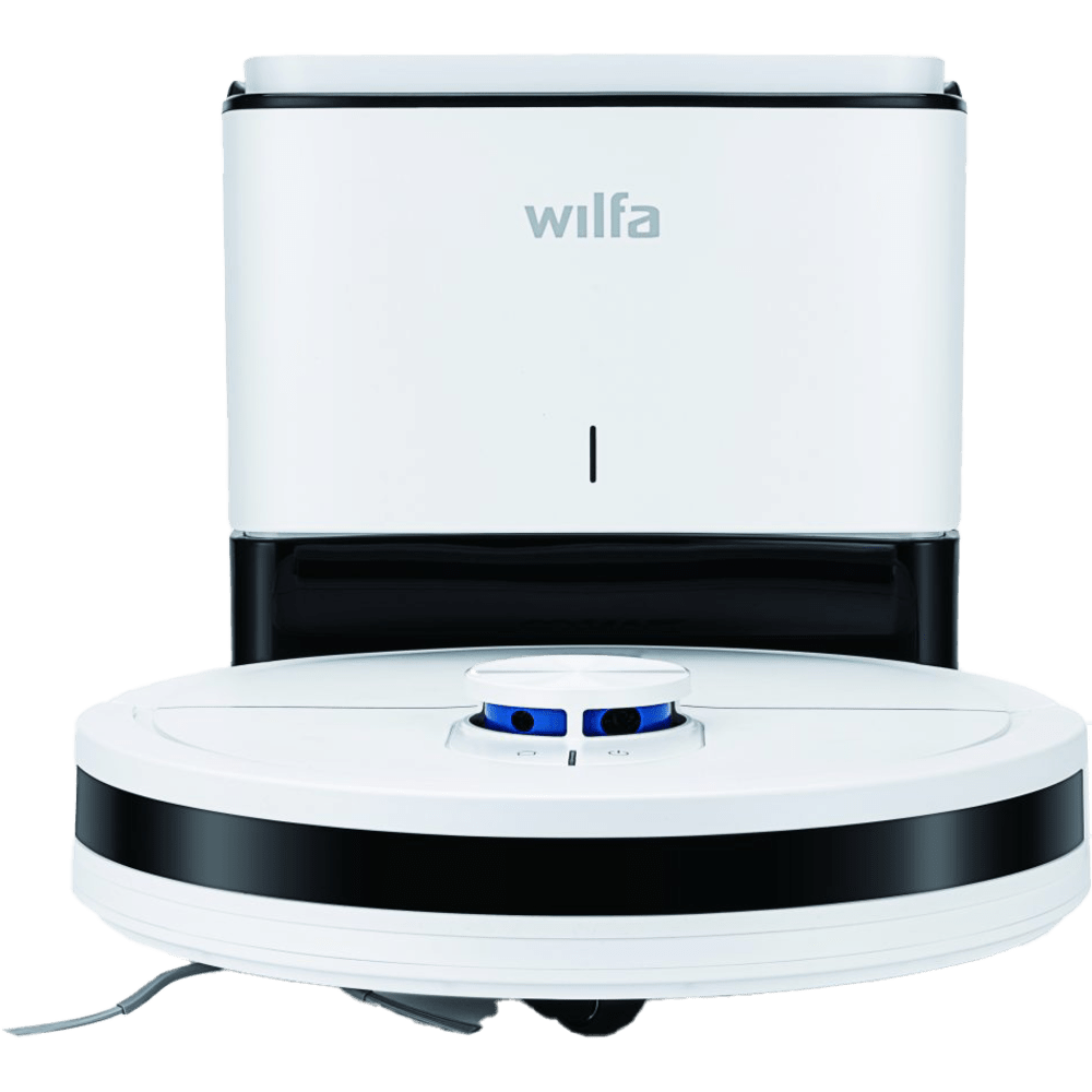 Wilfa RVC-W4LIN+ Robotic Vacuum Cleaner, White