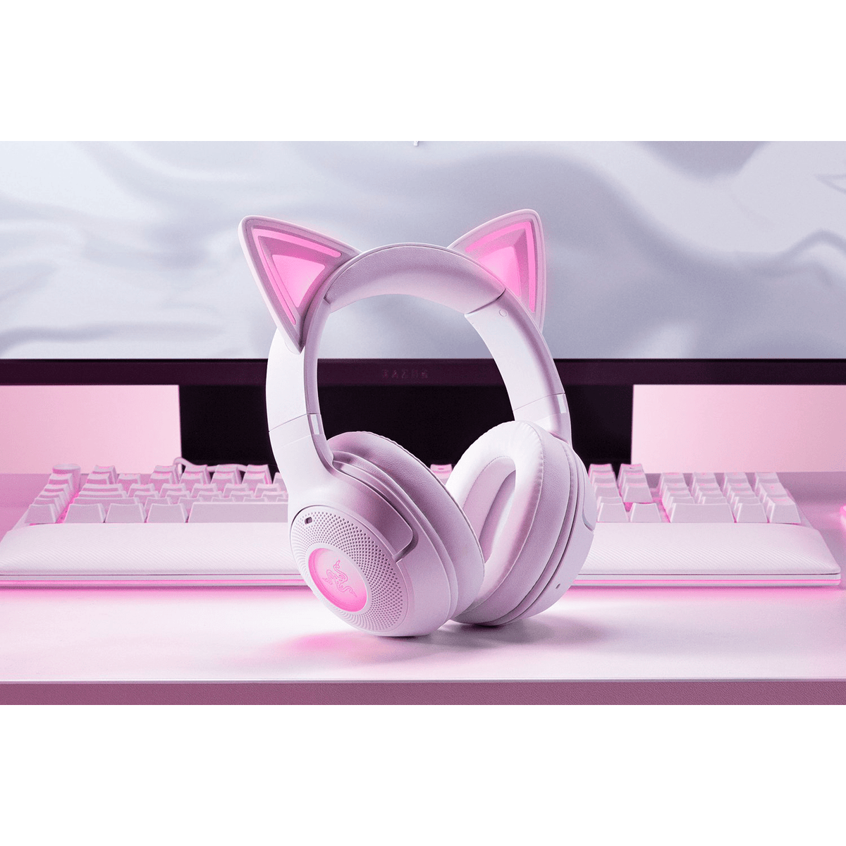 RAZER KRAKEN KITTY V2 BT - WHITE