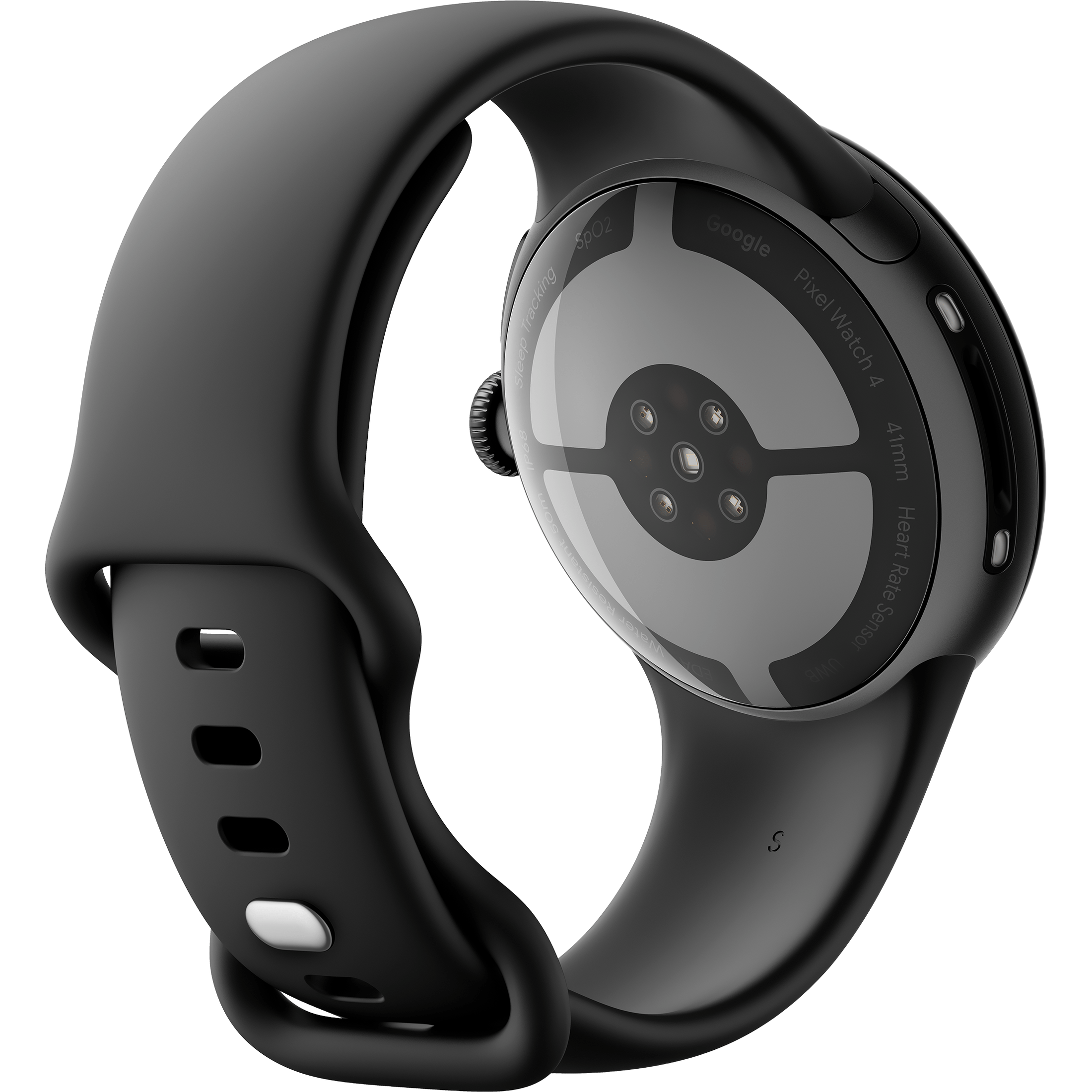 Google Pixel Watch 4 eSIM Smartwatch, 45mm, Black